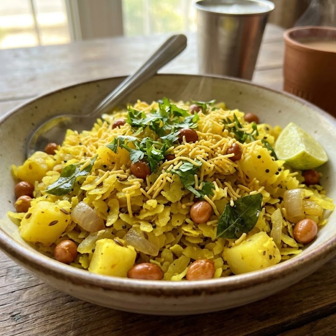 Classic Indian-Style Poha