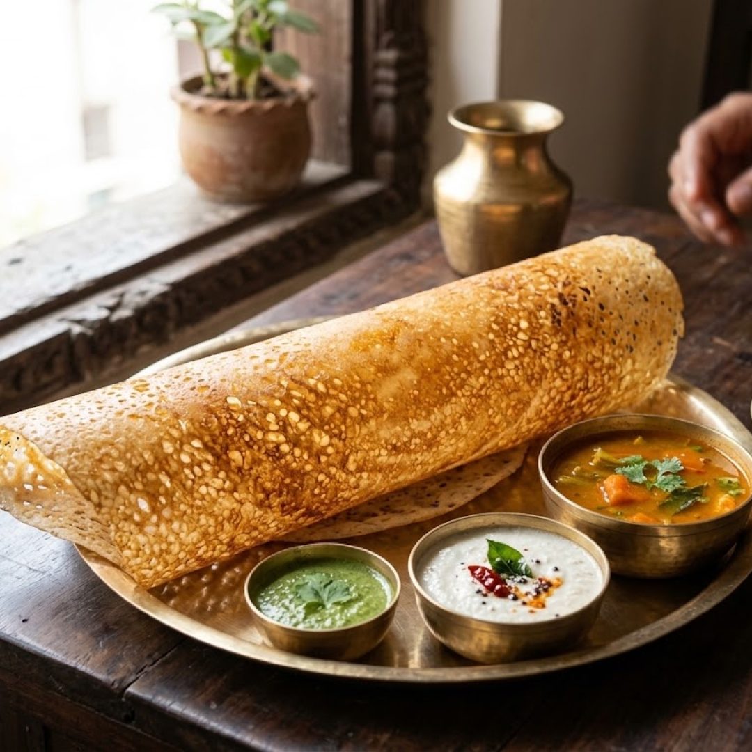 Crispy Restaurant-Style Dosa